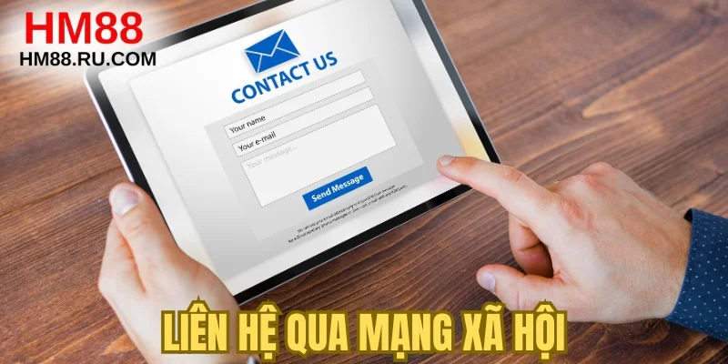 Liên hệ qua mạng xã hội